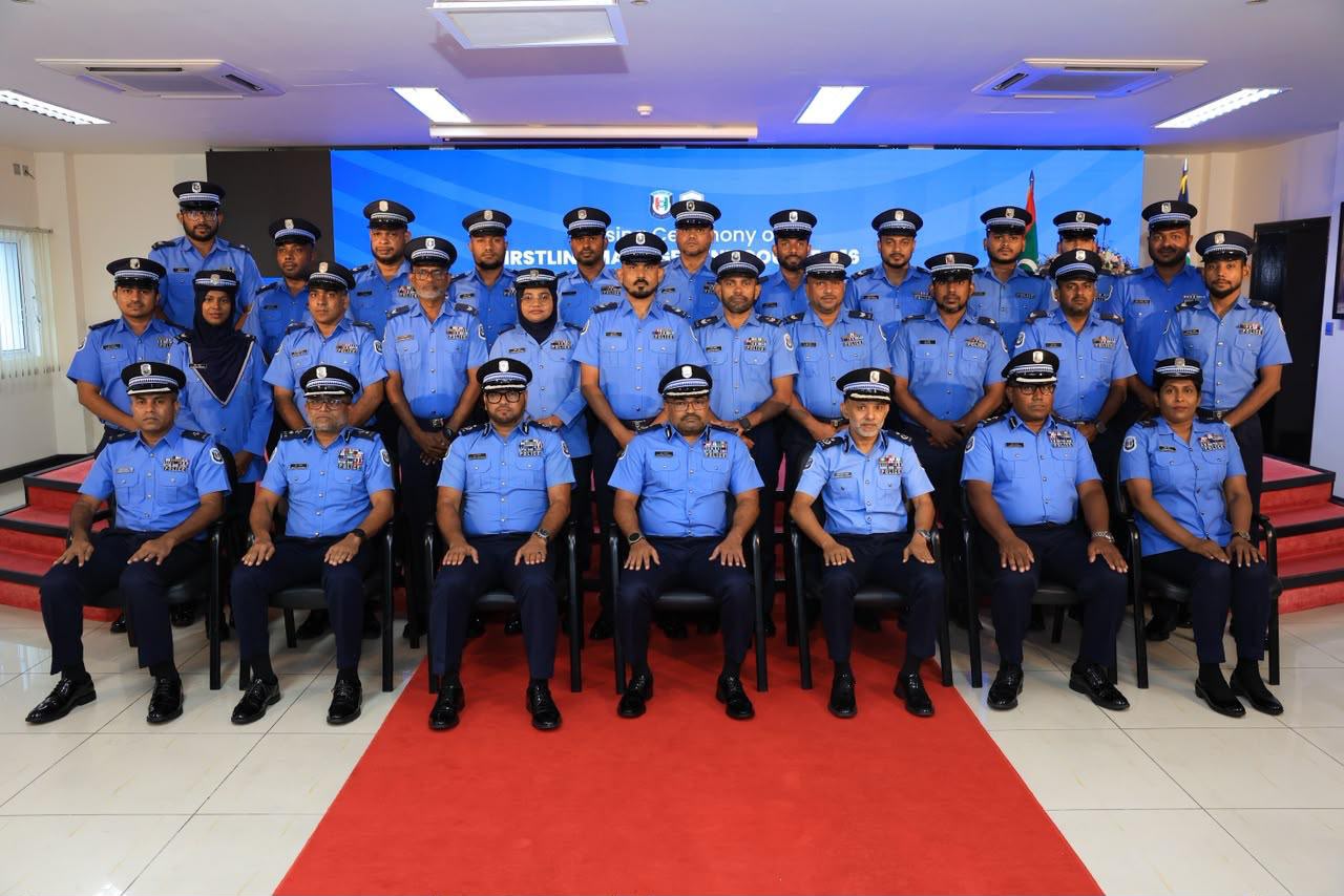 Closing Ceremony of Four Courses held in Male' Campus