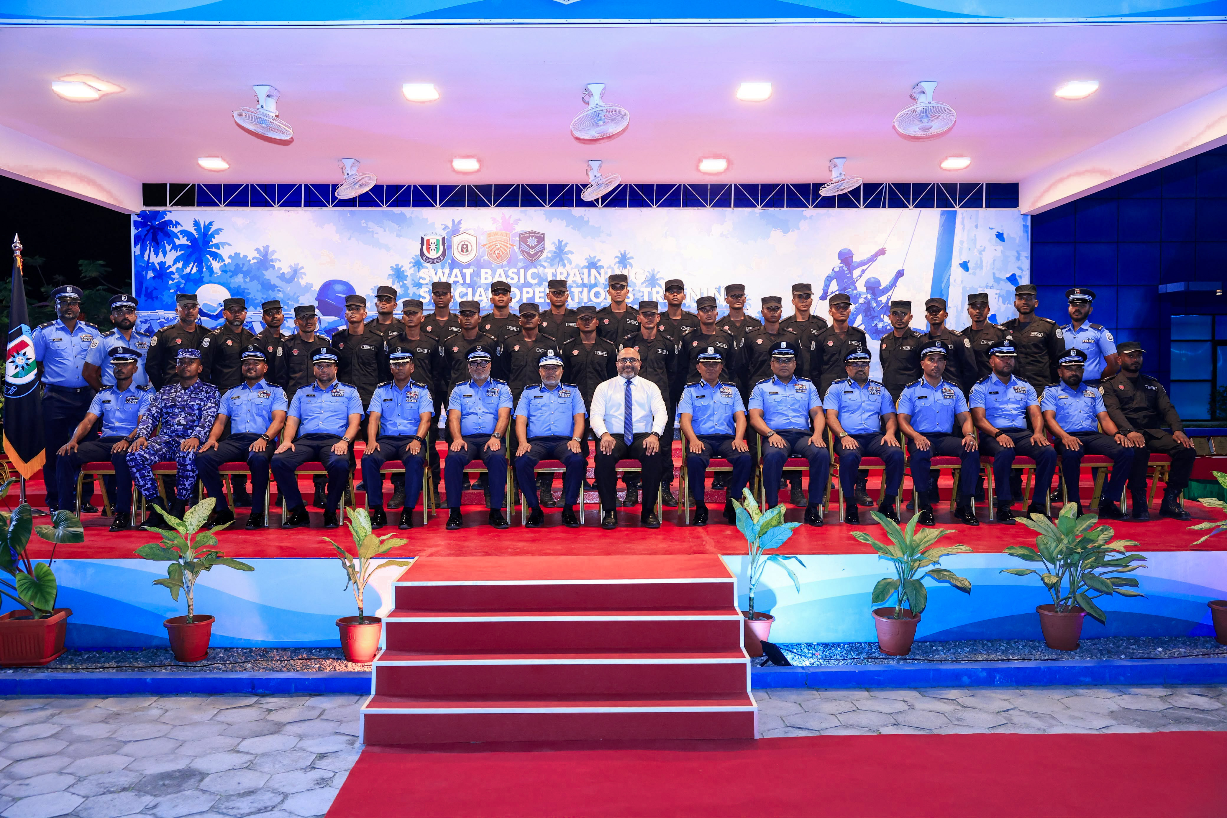Closing Ceremony of SWAT Basic Course and SOT in Dh. Vaanee Campus